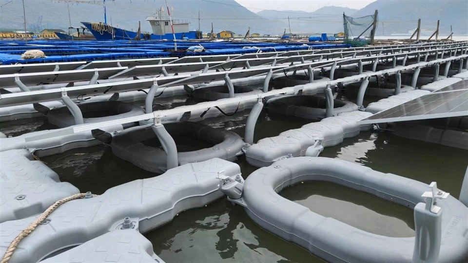 floating solar panels at sea_